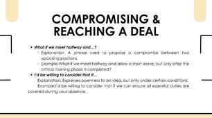 Negotiations esl lesson plan