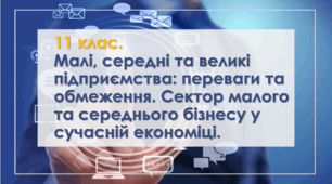 Малі, середні та великі підприємства.