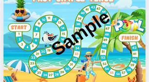 Past simple board game