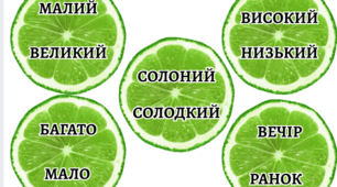 Дидактична гра "Антоніми"