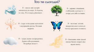 «Хто ти сьогодні?»