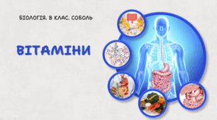 Вітаміни. 8 клас НУШ