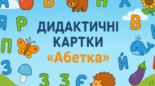 Дидактичні картки "Абетка"