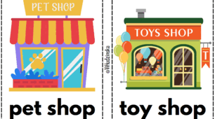 Flashcards Module 6 "My town" Smart Junior 2