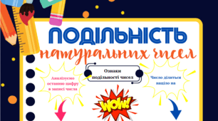 Подільність натуральних чисел