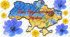 Карта України до Дня Незалежності