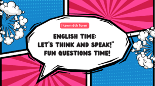 Гра-повторення з англійської мови для учнів 6 класу за І семестр "English Time:  Let’s Think and Speak!"  – Fun Questions Time!" (Веселі запитання для активного мозку)