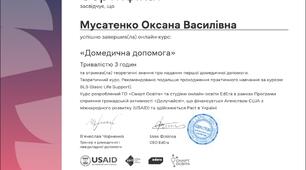 Онлайн-курс "Домедична допомога"