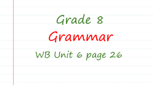 Prepare 8. Unit 6. Some/any, much/many, a lot of, a few/a little (WB page 26)