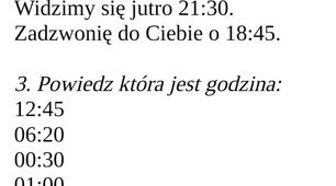 Граматично-розмовний практикум Określenie czasu. Częstotliwość