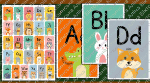 🔤 Абетка з тваринками / Animal Alphabet англійська