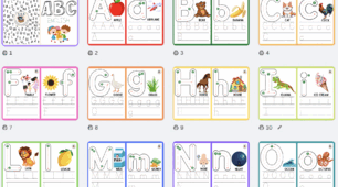 "My First English Copybook" — Мої перші прописи англійською