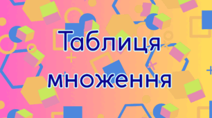 Таблиця множення