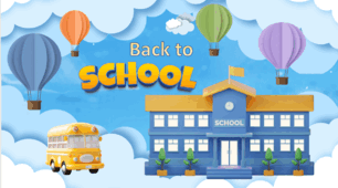 Презентація "Back to school". Шкільні предмети та шкільні речі. Правила у класі.