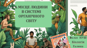 Презентація  до уроку  «§1. Місце людини в системі органічного світу»  8клас НУШ