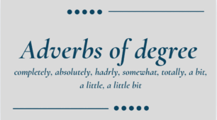 Adverbs of degree