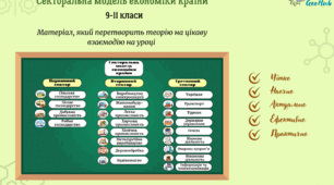 Секторальна модель економіки України