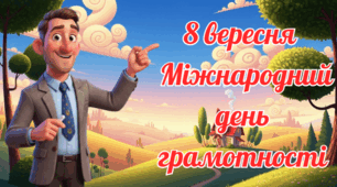 8 вересня — Міжнародний день грамотності