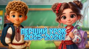 Перший урок 2025 "Стає сильнішим той, хто навчається щодня!" 1-4 кл. Презентація 1 вересня 2025-2026