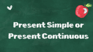 WORKSHEET: Present Simple or Present Continuous – Variant 2