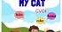 Книжка-читанка "The Cat Rides a Bike" із серії "My Cat" Story 2