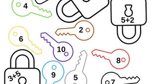 Numbers, colours. Цифри та кольори