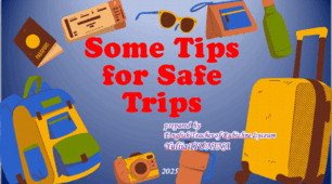 Презентація за темою "Some Tips for Safe Trips"