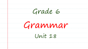 Prepare 6. Unit 18. Grammar