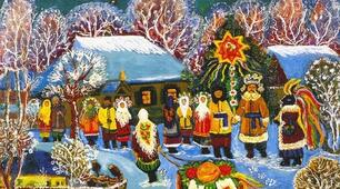 Презентація до уроку "Пісні зимового циклу"