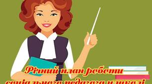 Річний план роботи соціального педагога на 2025-2026 н.р.