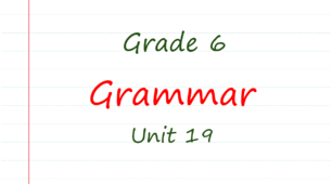 Prepare 6. Unit 19. Grammar
