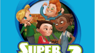Super Minds 2.  Unit 0. Friends. Флешкартки. Супергерої: Thunder, Misty, Whisper, Flash