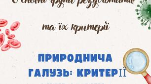 Критерії оцінювання. Природнича галузь. Групи результатів. 5–9 класи НУШ