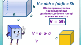 Фізичні величини. Об`єм