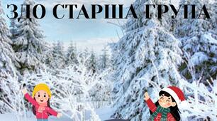 СТАРШУ ГРУПУ КАРТОТЕКА  СПОСТЕРЕЖЕННЯ НА ПРОГУЛЯНЦІ ЗИМА . В СПОСТЕРЕЖЕННЯ Є МЕТА, ХУДОЖНЄ СЛОВО, ЗАПИТАННЯ ДО ДІТЕЙ.