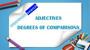 Презентація "School is cool. Grammar search. Adjectives. DEGREES OF COMPARISON"  Kids Online 5