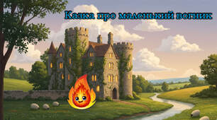Казка про маленький вогник