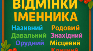 Інтерактивна гра "Відмінки іменника"