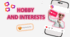 Інтерактивна презентація "Hobby and interests" Хобі та інтереси в стилі Instagram