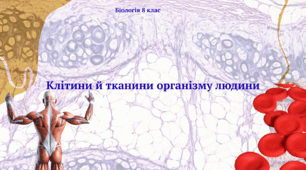 Клітини й тканини організму людини