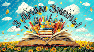 Банер "З Днем Знань"! на 16 аркушів