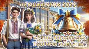 Перший урок 2025/2026 за рекомендаціями МОН 5-11 клас "Країна нескорених: творимо майбутнє".