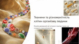 Тканини. Різноманітність клітин організму людини. Лабораторне дослідження № 1. Ознайомлення з препаратами клітин і тканин людини