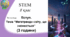 STEM 8 клас. ВСТУП. Тема "Мегатренди світу, що змінюється" (3 години)