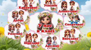 Оформлення на двері "У нас в класі..."