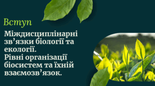 Презентація "Міждисциплінарні зв’язки біології та екології. Рівні організації біосистем та їхній взаємозв’язок."