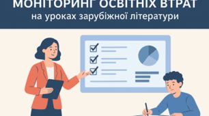 Вступна моніторингова робота для 7 класу за 4 групами результатів