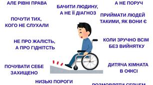 Картинки "Безбар'єрність - це"