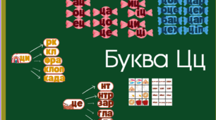 Буква Ц ц. Читання складів з буквою Ц ц. Розчитування Ц ц. + у подарунок гра Меморі