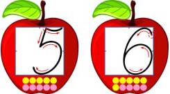 🍎Цифри в яблуках🍎